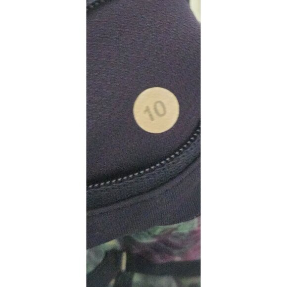 Lululemon Speed Short 4-way Stretch Iridescent Multi Deep Navy 2.5” Run Size 10 - Picture 4 of 6